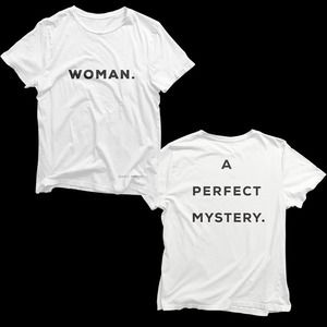 Woman A Perfect Mystery T-Shirt 2 Sided